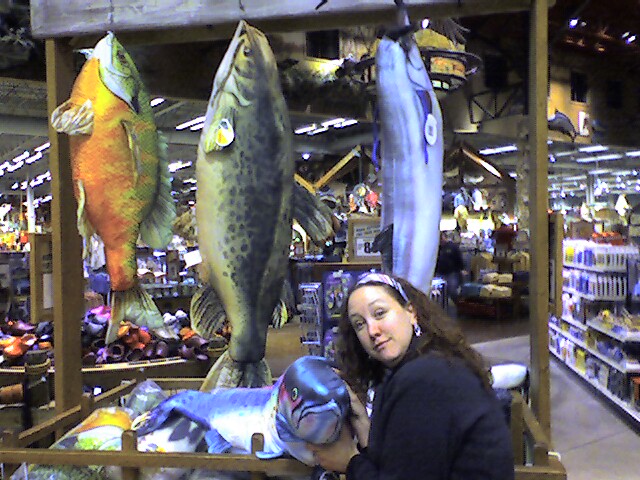 bass pro fish pillow