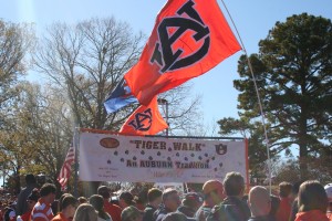 Then we realized we were right next to the Tiger Walk, so I went to check it out for people-watching research. It was well worth it.