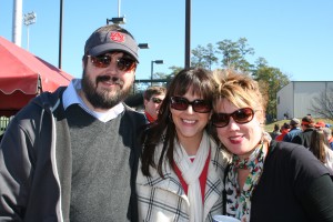 My partners-in-crime for the Tiger Walk - Brandon, Carlie, and Vanessa. None of them had ever seen it either!
