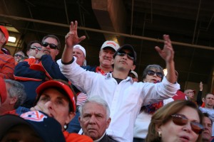 I love catching fans in the throes of anger, despair, or disgust.
