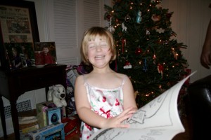 Laughing Christmas Morn Tiller was beside herself. Pure joy.
