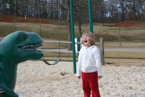 Tiller Dino Tantrum And Tiller pitched another fit. . .