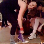 Jenn Puts on the Heels