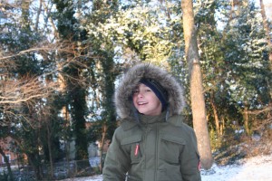 It's so cold i can't feel my face. Hahahahaha.