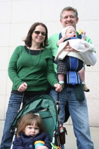 We all rode Marta and managed to get home without losing any kids, or Slade, who is part Leprechaun.