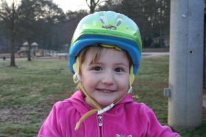 Helmet. See?