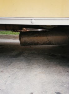 Muffler with Baling Wire, Victoria, KS