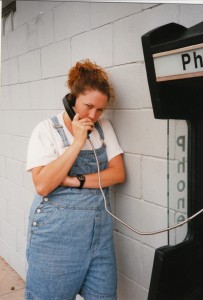 And yes, yes she is wearing overalls. I'm getting to that.
