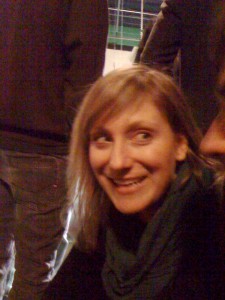 Shannon with Brandon's nose.