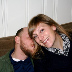 Matt and Shannon All the couples kissed at midnight. We are all cute. Then we all kissed each others husbands and wives. Yeah, that's how it is.