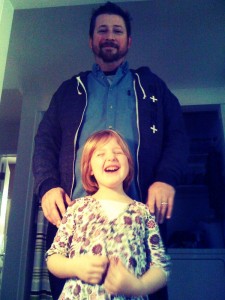 Tiller and her Daddy