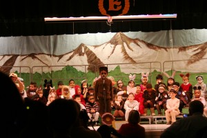 Rollie as Da Bear. I was so nervous and proud to watch him up on that stage.