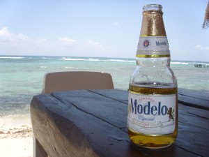 Our last meal, in Akumal