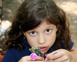 Leah liked the rings from the treasure.