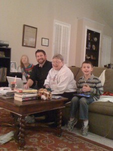 And for a most peaceful thanksgiving with my parents. Also, for a husband who has the patience to show my mother how to put books on her iPad. He is worth his weight in gold. 