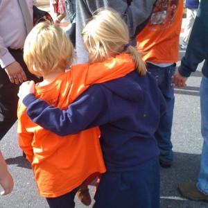 Thankful for Ned and Vanessa and their sweet girl Scarlett, and for the wonderful afternoon we spent tailgating for Iron Bowl. I love that our kids experience that tradition every year. 