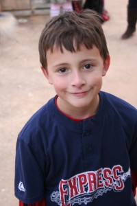 I am thankful for this little guy, and that he likes baseball. 
