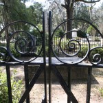 William Butler Grave Through Gate