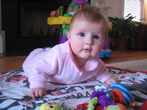 Seems just yesterday she was like this. . . 
