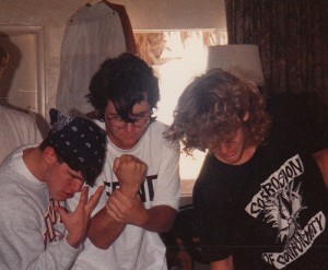 Okay, this is kind of a gratuitous photo that had to be added because of the sheer volume of Owen's hair. Also, i wanted jason to tell me what his shirt says, because i can't remember, but i bet he does. Also, it shows one of my favorite things about him: his love of theatrics. This is spring break. . 90?