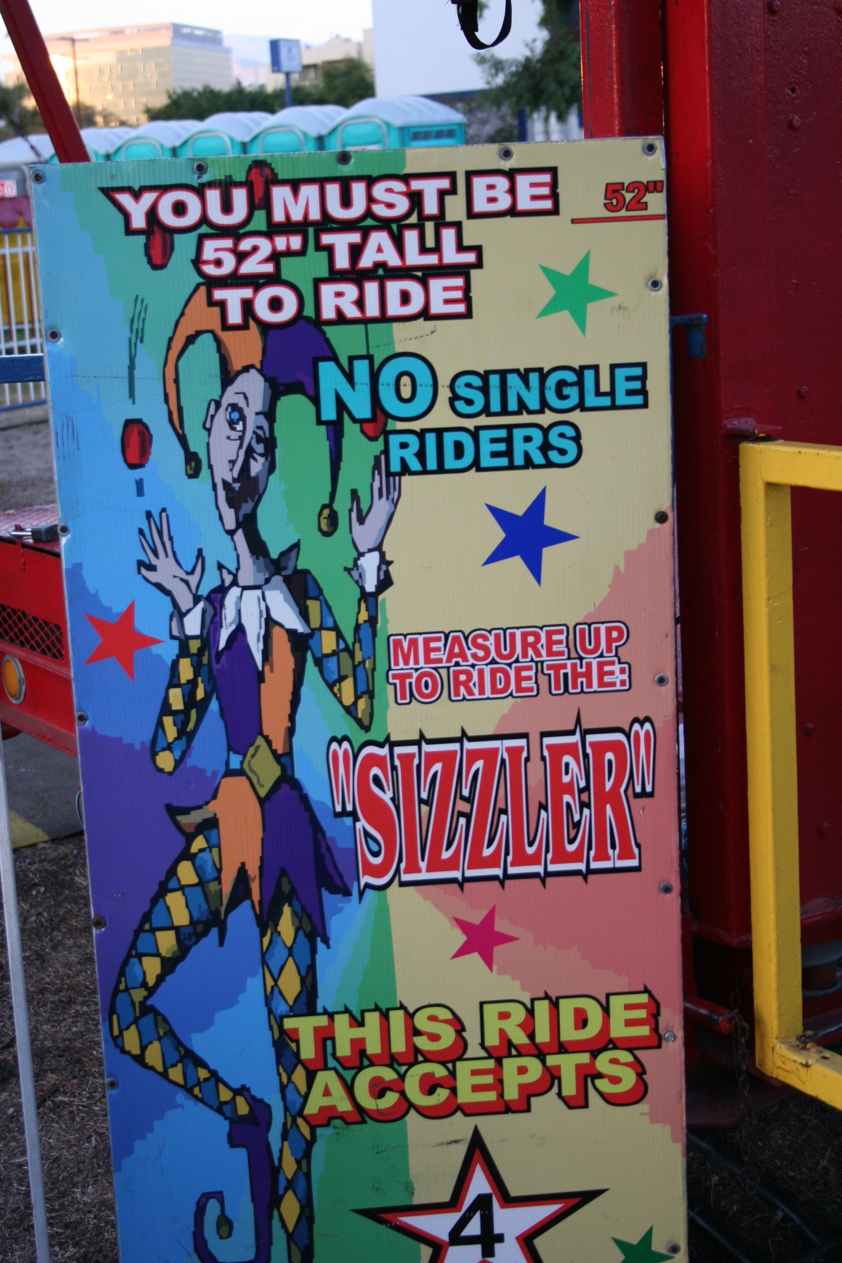Then we stopped at this random fair. We love random fairs. One of the rides was The Sizzler. Todd and I said a lot of "Jenny SIZZLER!"