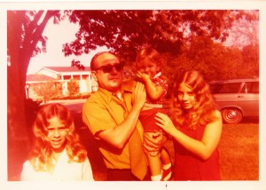 (left to right) Laura, Uncle Charlie, Me, and Stacey